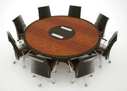 [#C7-20] Round Conference Tables ***Photo Representative***