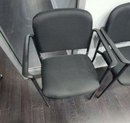 [#B4-16] Stacking Chairs - Black