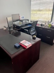 [#E7-124] U-shape desk 36x42x72