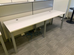 [#C19-70] Training / Work Table - 2 Person, 24"Dx84"W, Fixed Legs