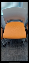 [#B4-5] Orange Stacking Chairs