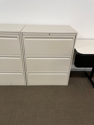[#D8-23] 3 Drawer Filing Cabinet - Tan