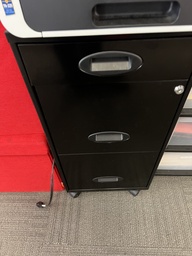 [#D16-1558] 3 Drawer ped cabinet