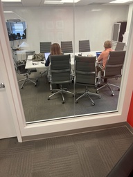 [#B5-1576] Grey / Chrome Conference chairs
