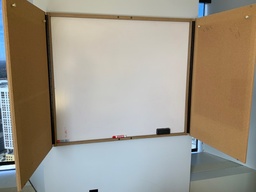 [#F5-GP35 Pic # (61)] Whiteboard / Tackboard Combo