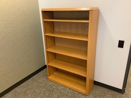 [#E6-GP33 Pic # (215)] "L" Group / Left Hand - 36x66 Desk w/ BBF Pedestal, 24x48 Return w/ FF Pedestal