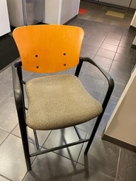 [#B1-37] Stool - Wood, Bar Height