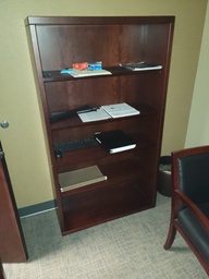 [#D3-12] 4 Shelf bookcase 36" wide