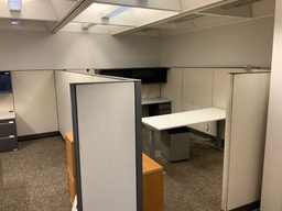 [#A2-17] Knoll Morrison Panel Systems, Cubicles, 65"H