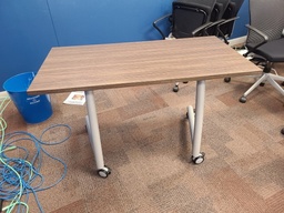 [#C20-13] Folding Table on wheels - 4' long x 2' wide x 29" tall 