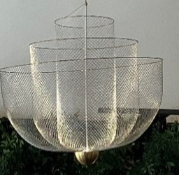 [#00-36] Meshmatics Hanging Pendant/Lamp in Belle Vignette