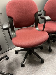 [#B13-35] RED OFFICE CHAIR