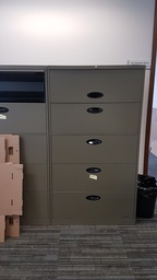 [#D12-24] Filing Cabinet - 5+ Drawer (metal)