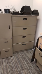 [#D10-25] Filing Cabinet - 4 Drawer (metal)