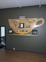 [#J3-21] Coffee Cup Shelf