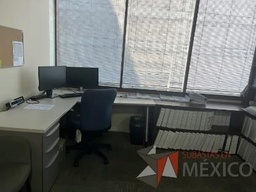 [#A3-16] Escritorio en escuadra de costado izquierdo con archivero de pedestal de 3 cajones y cubierta color blanco 