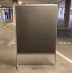 [#F1-42] Rolling Tack Board (48W 74 3/4H)