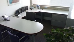 [#E6-16] Desk, L-shaped | Escritorio, en forma de L