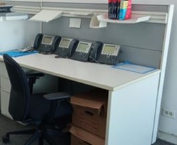 [#A4-123] White desk | Escritorio blanco