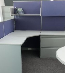 [#A4-221] Workstation, L-shape | Estación de trabajo, en forma de L