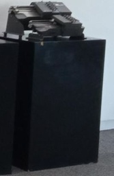 [#C11-247] Pedestal, black | Pedestal, negro