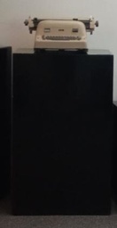 [#C11-250] Pedestal, black | Pedestal, negro