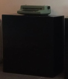 [#C11-251] Pedestal, black | Pedestal, negro