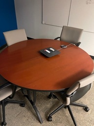 [#C5-29] 2 PIECE ROUND TABLE 
