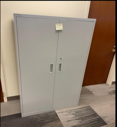 [#D19-26] TALL METAL CABINET